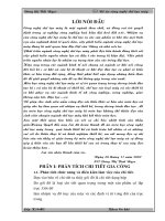 thuyết minh phân tích gia công chi tiết máy 