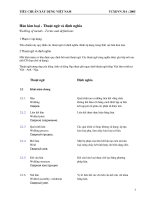 Hàn kim loai - thuật ngữ và định nghĩa