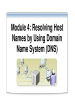 Tài liệu Resolving Host Names by Using Domain Name System (DNS) doc