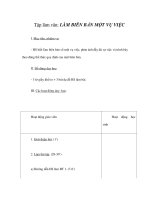 Tài liệu Tập làm văn - LÀM BIÊN BẢN MỘT VỤ VIỆC pptx