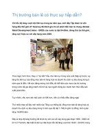 Tài liệu Thị trường bán lẻ có thực sự hấp dẫn? pdf