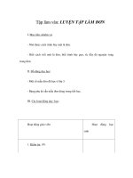 Tài liệu Tập làm văn - LUYỆN TẬP LÀM ĐƠN pptx