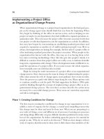 Tài liệu Creating the project office 5 docx