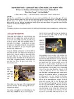 Tài liệu NGHIÊN CỨU XÂY DỰNG QUỸ ĐẠO CÔNG NGHỆ CHO ROBOT HÀN doc