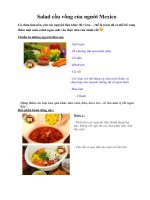 Tài liệu Salad cầu vồng của người Mexico docx