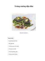 Tài liệu Trứng nướng đậu đũa docx