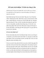 Tài liệu Kế toán trách nhiệm: Vũ khí của công ty lớn doc