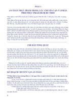 Tài liệu An toàn thực phẩm trong lúc chuyển vận và phân phối thực phẩm dễ bị hư thối ppt