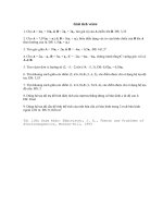 Tài liệu Giải tích Véctơ docx