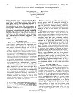 Topological analysis in bulk power system reliability evaluation 