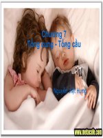 Tài liệu Chương 7: Tổng cung - Tổng cầu pdf