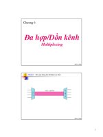 Tài liệu Chương 6: Đa hợp / Dồn kênh pptx