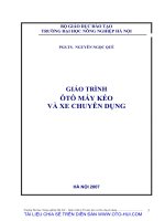 Tài liệu Ô tô máy kéo và xe chuyên dụng P1 pdf