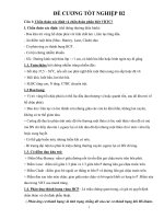 Tài liệu ĐỀ CƯƠNG TỐT NGHIỆP B2 ppt