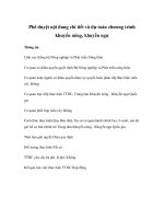 Tài liệu Phê duyệt nội dung chi tiết và dự toán chương trình khuyến nông, khuyến ngư doc