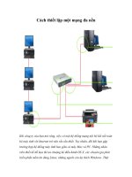 Tài liệu Cách thiết lập một mạng đa nền ppt