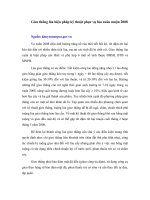 Tài liệu Gieo thẳng lúa biện pháp kỹ thuật phục vụ lúa xuân muộn 2008 pdf