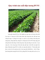 Tài liệu Quy trình sản xuất đậu tương ĐVN5 pptx