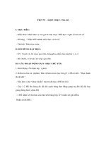 Tài liệu Tóan 1 - TIẾT 72 : MỘT CHỤC. TIA SỐ ppt