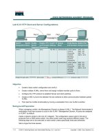 Tài liệu Lab 9.2.5 VTP Client and Server Configurations doc
