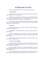 Tài liệu Kỹ thuật ương cá con (P2) Để ương cá hương đạt hiệu quả cao hơn có thể áp pptx