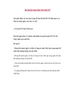 Tài liệu Bí Quyết Làm Bài Thi IELTS docx