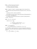 Tài liệu Physics exercises_solution: Chapter 43 pdf
