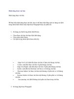 Tài liệu Định dạng đoạn văn bản doc