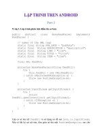 Tài liệu Lập trình trên Android part 2 docx