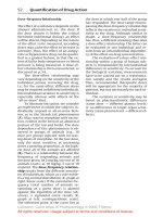 Tài liệu Color Atlas of Pharmacology (Part 6): Quantification of Drug Action ppt