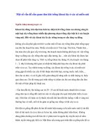 Tài liệu Một số vấn đề cần quan tâm khi trồng khoai tây ở các xã miền núi pptx