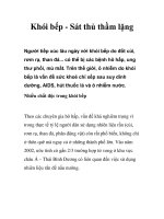 Tài liệu Khói bếp - Sát thủ thầm lặng pdf