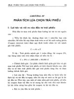 Tài liệu Phân tích và đầu tư chứng khoán Phần 4 pdf