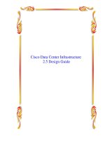 Tài liệu Cisco Data Center Infrastructure 2.5 Design Guide pptx