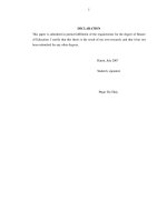 Development of supplementary materials to improve reading skills for the first year english majors at military science academy