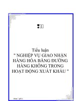 Tài liệu Tiểu luận 