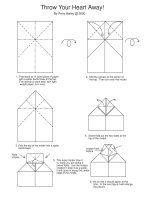 Tài liệu Nghệ thuật xếp hình Nhật Bản:throwyerheart pptx