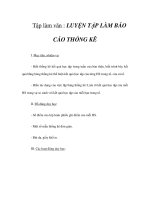 Tài liệu Tập làm văn - LUYỆN TẬP LÀM BÁO CÁO THỐNG KÊ (2) docx