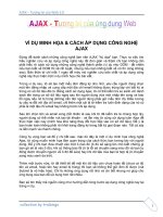 Tài liệu AJAX – Tương lai của Web 2.0 part 4 docx