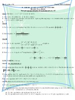 Tài liệu Đề thi thử môn Toán khối A số 1 docx