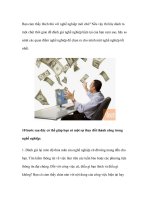 Tài liệu Bạn cảm thấy thích thú với nghề nghiệp mới chứ? pdf