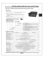 Tài liệu Bộ điều khiển nhiệt độ làm lạnh / xả đông ppt