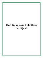 Tài liệu Thiết lập và quản trị hệ thống thư điện tử doc