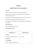 Tài liệu Tập đọc - ĐIỀU ƯỚC CỦA VUA MI- ĐÁT pdf