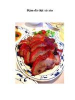 Tài liệu Đậm đà thịt xá xíu doc
