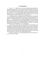 GIỚI THIỆU CHUNG về tổ CHỨC THƯƠNG mại THẾ GIỚI và NGUYÊN NHÂN VIỆT NAM GIA NHẬP tổ CHỨC 