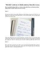 Tài liệu “Hô biến” cánh tay to thành cánh tay thon thả và sexy doc