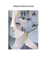 Tài liệu Những lời khuyên tệ hại pdf