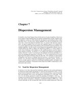 Tài liệu Fibre optic communication systems P7 ppt