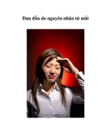 Tài liệu Ðau đầu do nguyên nhân từ mắt ppt